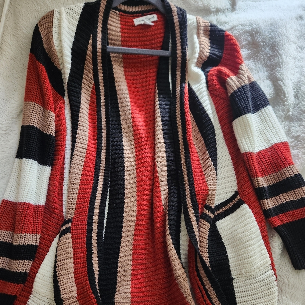 Caren Sport Multicolor Cardigan 2X
